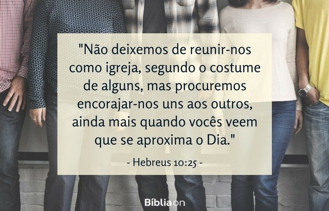 Hebreus 10:25