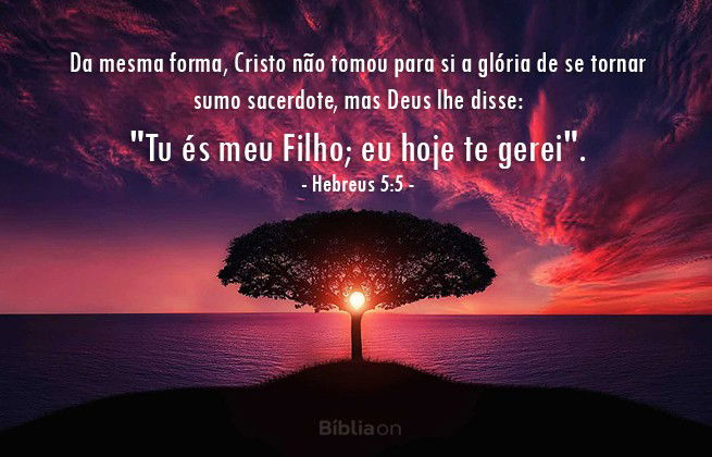 Hebreus 5:5