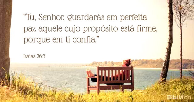 Descansar no Senhor (reflexão bíblica) - Bíblia