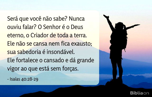 17 palavras de motivação na Bíblia quando tiver vontade de desistir - Bíblia