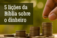 5 versículos sobre dinheiro