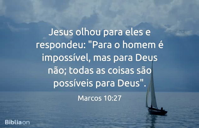 Jesus olhou para eles e respondeu: 