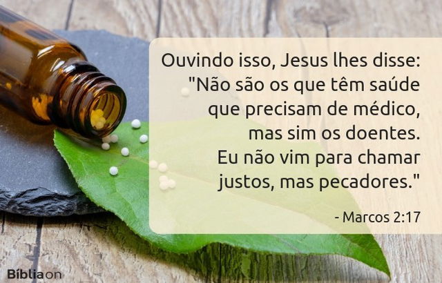 Ouvindo isso, Jesus lhes disse:
