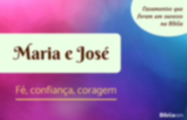 Fé, confiança, coragem