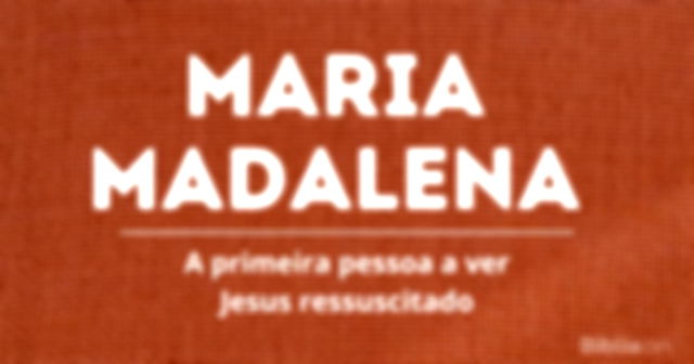 Maria Madalena