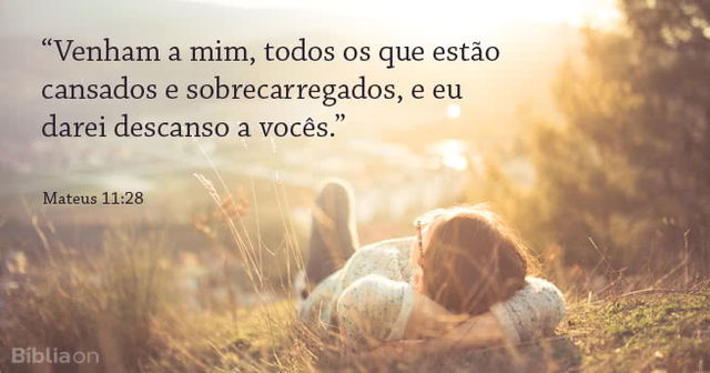Em Jesus temos descanso