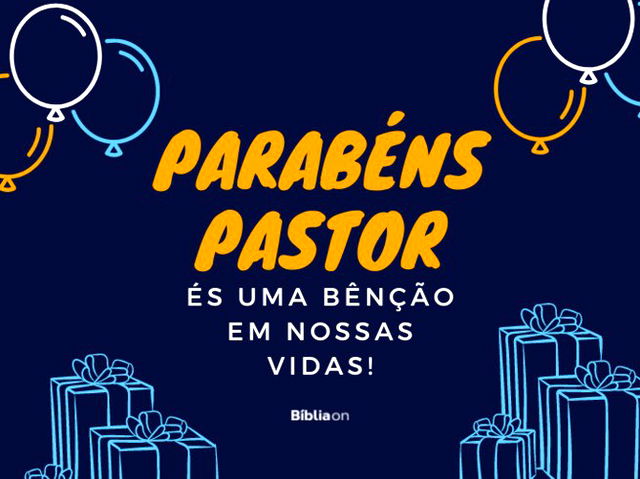 Mensagem de aniversário para pastor - Pensador