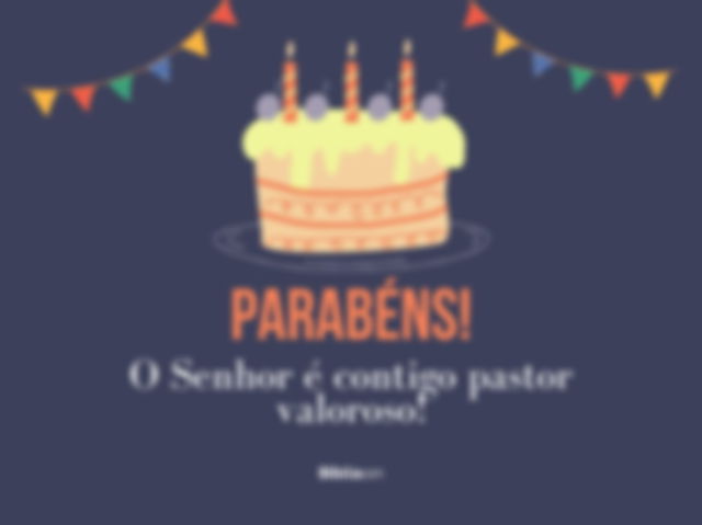 mensagem de aniversário para pastor