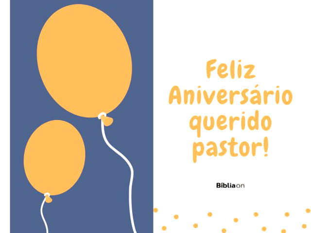 Mensagem de aniversário para pastor - Pensador