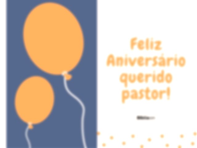 parabéns pastor feliz aniversário