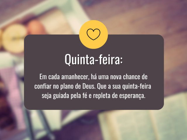 Imagem bom dia quinta feira mensagem