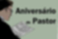 Mensagens de aniversário para pastor