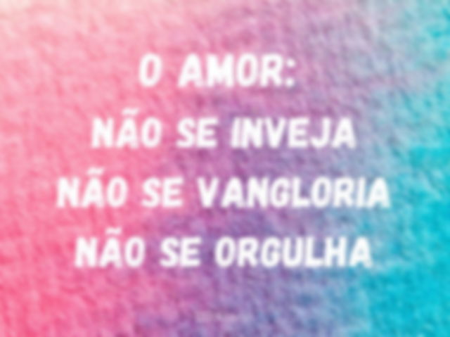 O amor