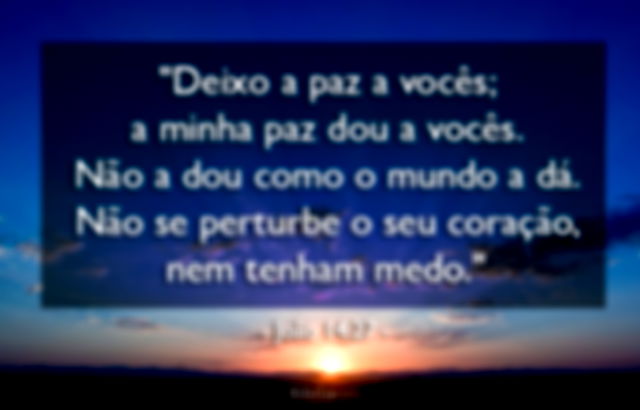 Paz João 14