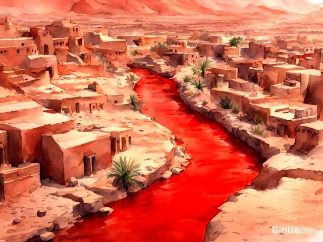 Plagues of Egypt: Waters Turned into Blood