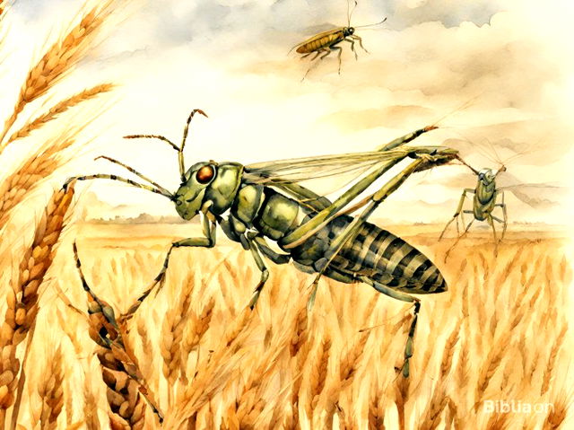 Plagues of Egypt: Locusts