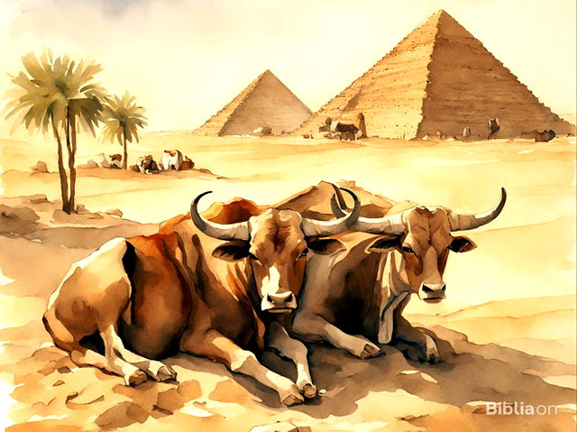 Plagues of Egypt: Death of Animals