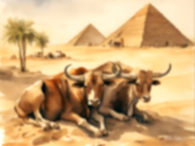 Pragas do Egito: morte animais