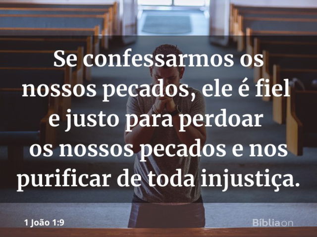 Promessas de Deus 1 João 1:9