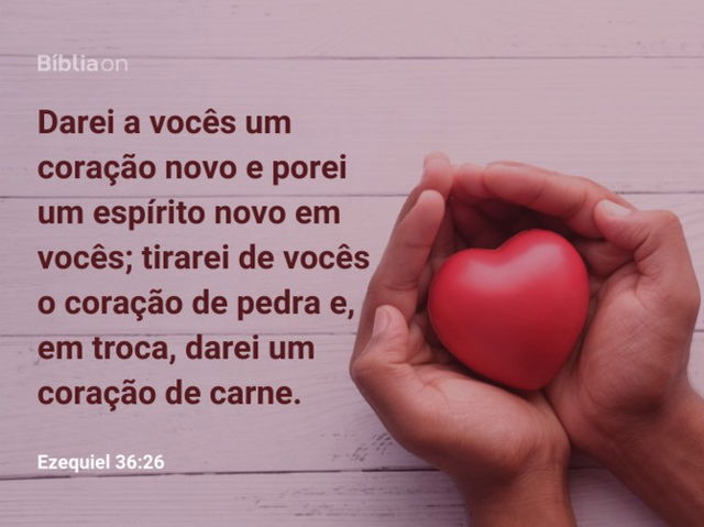 Promessas de Deus Ezequiel 36:26