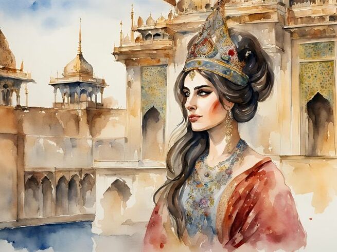 Representación de Ester. Imagen creada con IA