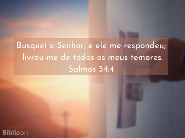 busquei ao senhor