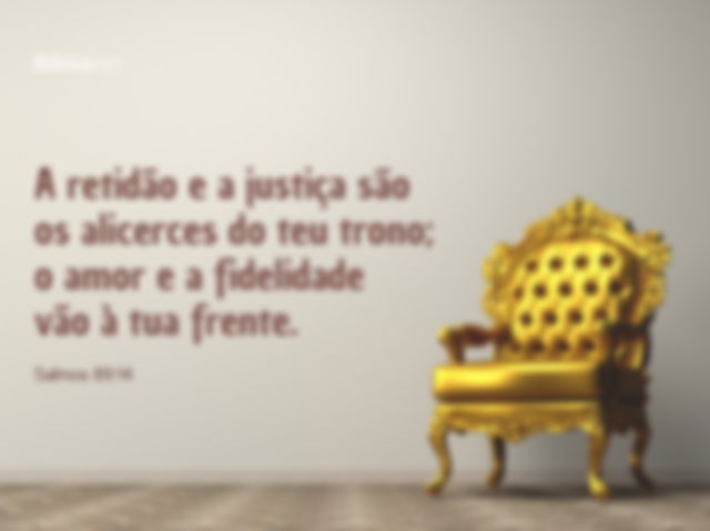 Retidão, justiça e amor