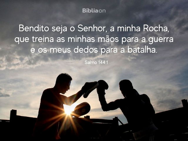 Fica tranquilo Deus lutará por t - IMAGENS BIBLICAS