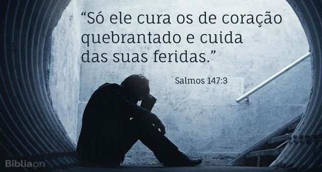 Deus cura as suas feridas