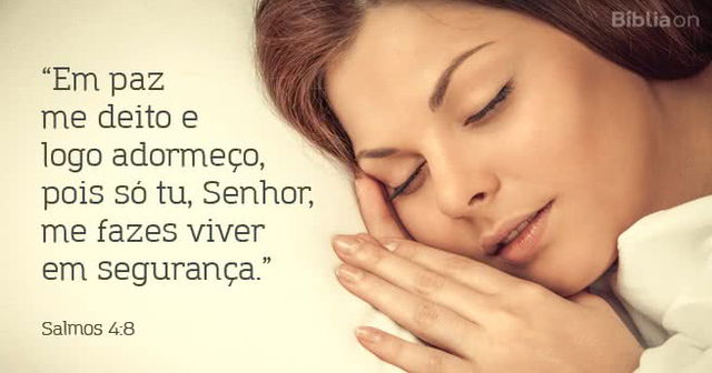 Dormir em paz