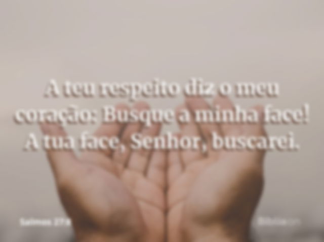 Salmos 27:8