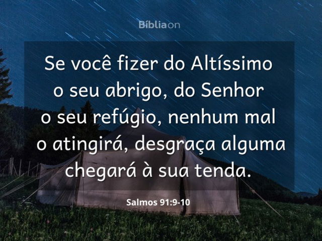 Salmos 91:9-10