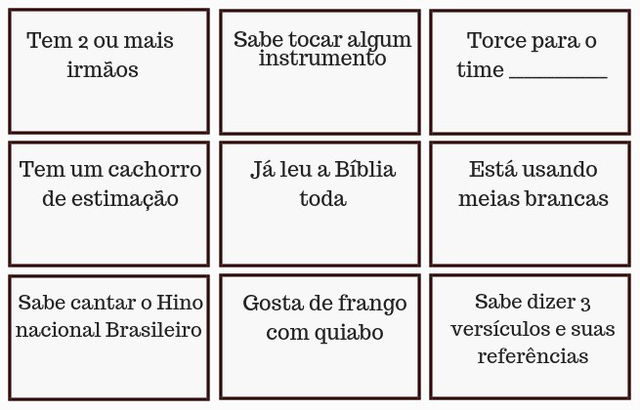 Dinâmica Bingo1