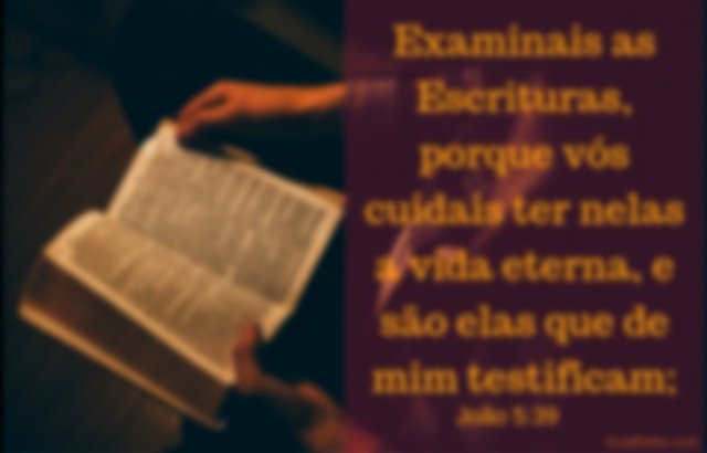 Bíblia - examinai Escrituras