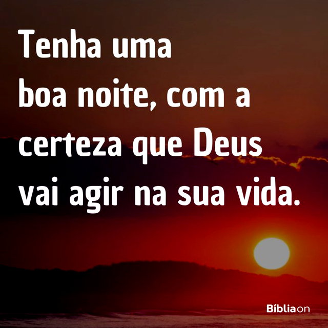 Boa Noite com Deus: 55 mensagens bíblicas - Bíblia