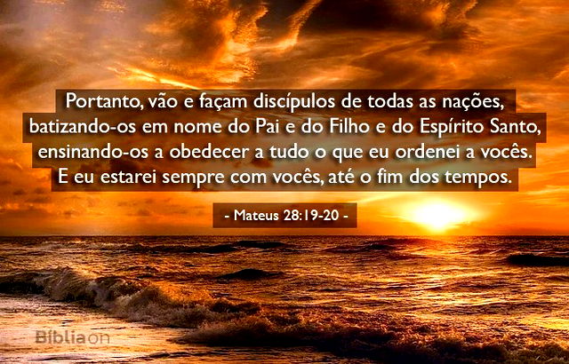 Mateus 28:19-20