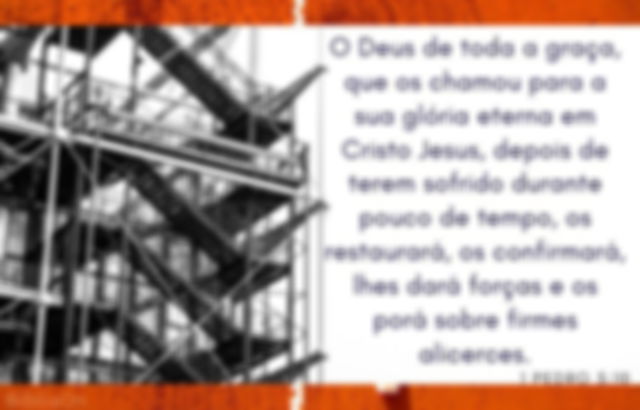 Construção - 1 Pedro 5:10